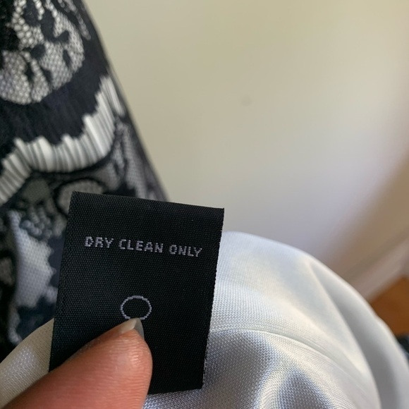 JAX black white bodycon dress size 4 - Picture 7 of 10